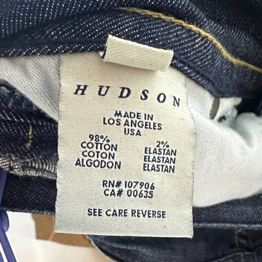Hudson Jeans Women's Boot Cut in Dark Blue - Picture 8 of 8